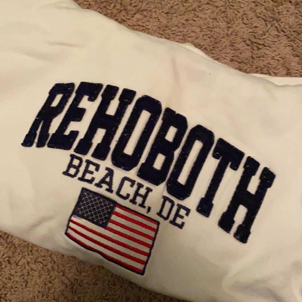 White hooded sweatshirt - incredible condition